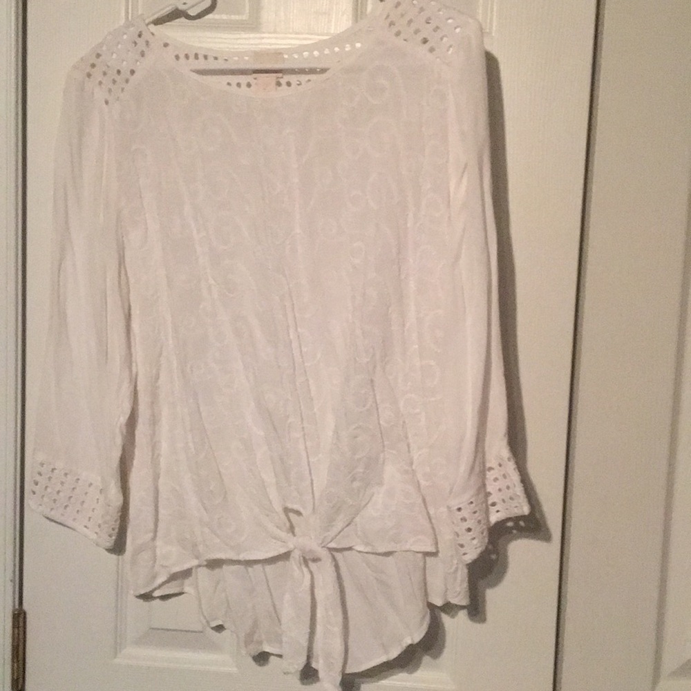 Chico’s Size 2 White Blouse